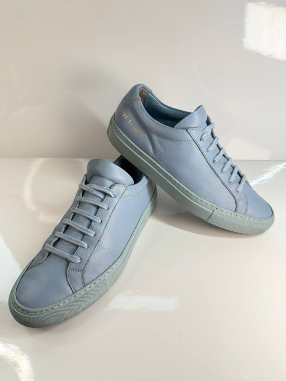 Common Projects Women’s Leather Sneakers – Size 37 – Made in Italy